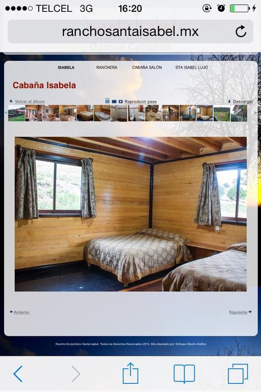 Cabanas Santa Isabel Villa Refugio Buitenkant foto