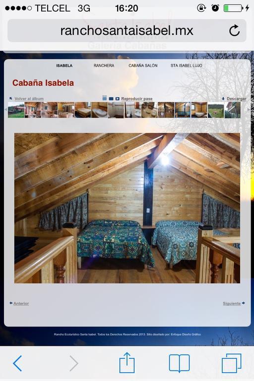 Cabanas Santa Isabel Villa Refugio Buitenkant foto