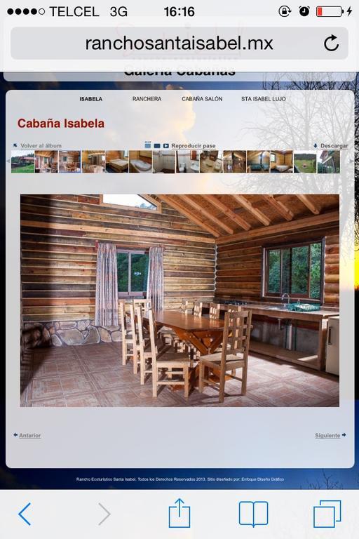 Cabanas Santa Isabel Villa Refugio Buitenkant foto