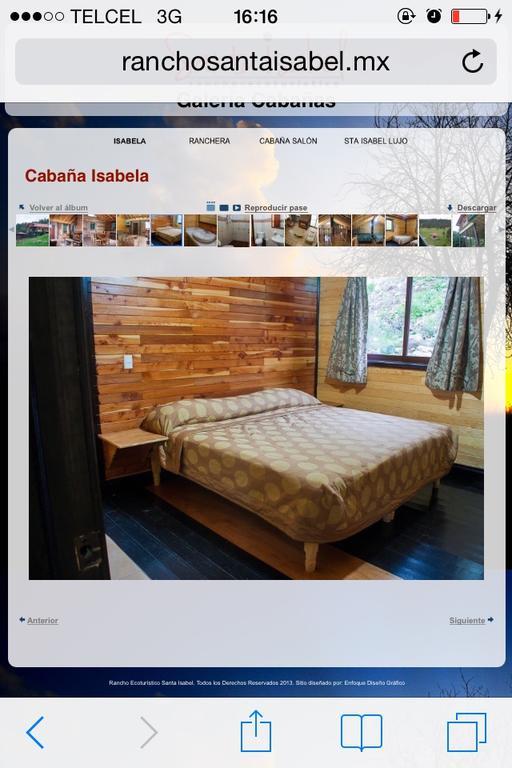Cabanas Santa Isabel Villa Refugio Buitenkant foto